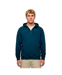 Puma Men's Flocked Logo Half-Zip Hoodie