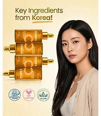 Lovery Vitamin C and Ceramides Brightening Face Serum - Korean Skin Care Radiance and Barrier Repair Treatment