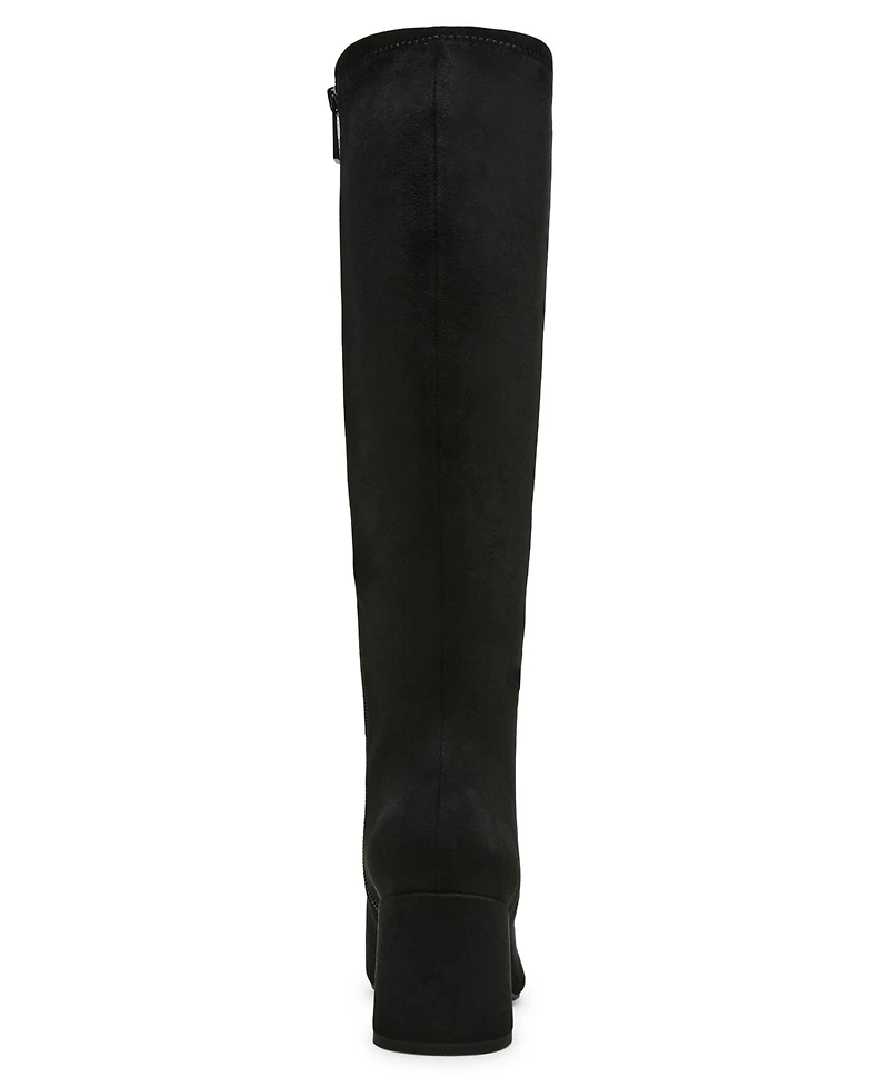 Anne Klein Women's Lory Block Heel Tall Boots