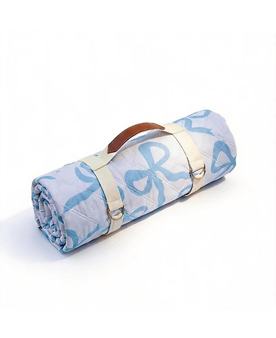 Aofar Bow Picnic Blanket Waterproof Camping Beach Mat