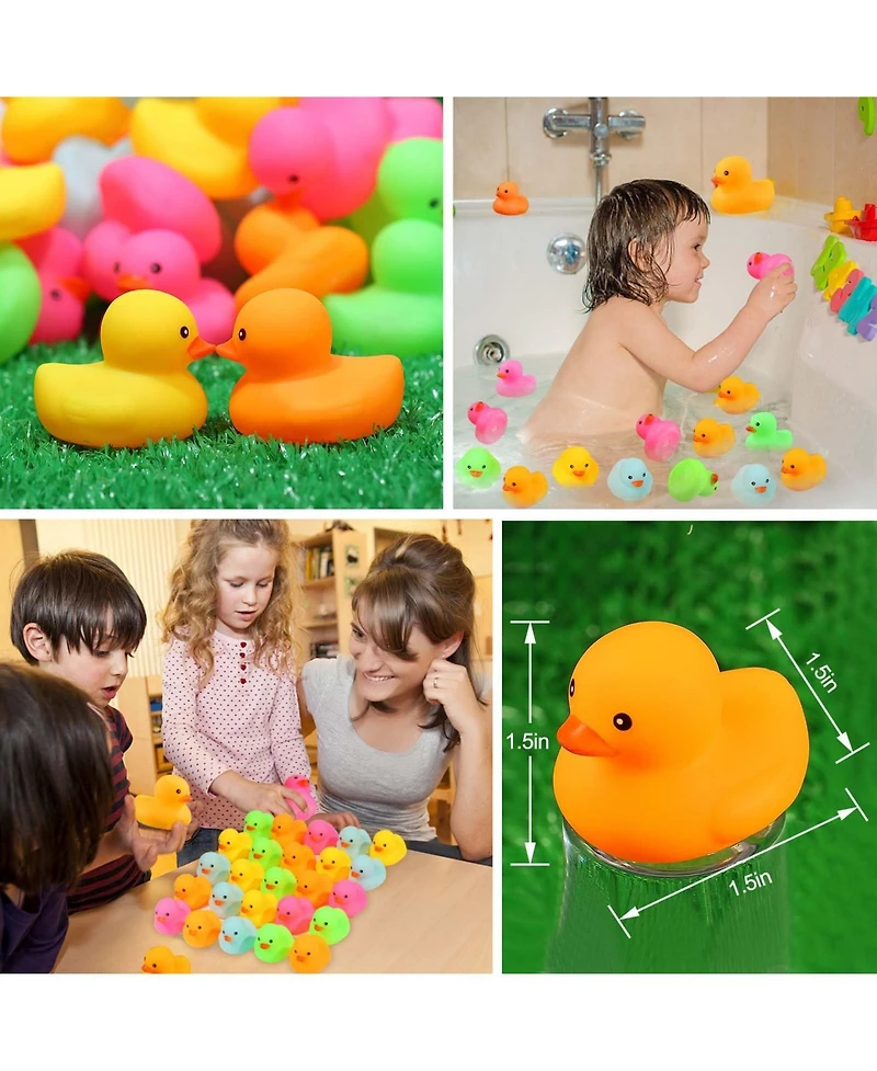Gnuadz Rubber Ducks Bulk Party Favors Bath Toys