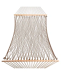 Aofar 13 Ft Castaway Living Double Traditional Hand Woven Rope Hammock