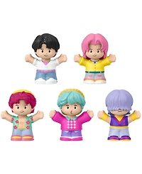 Little People KPop Demon Hunters: Saja Boys Special Edition Netflix 5-Piece Action Figure Set, Ages 8+
