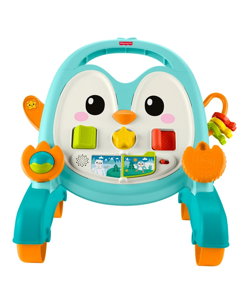 Fisher Price 2-in-1 Musical Penguin Activity Walker, Ages 6 Months+