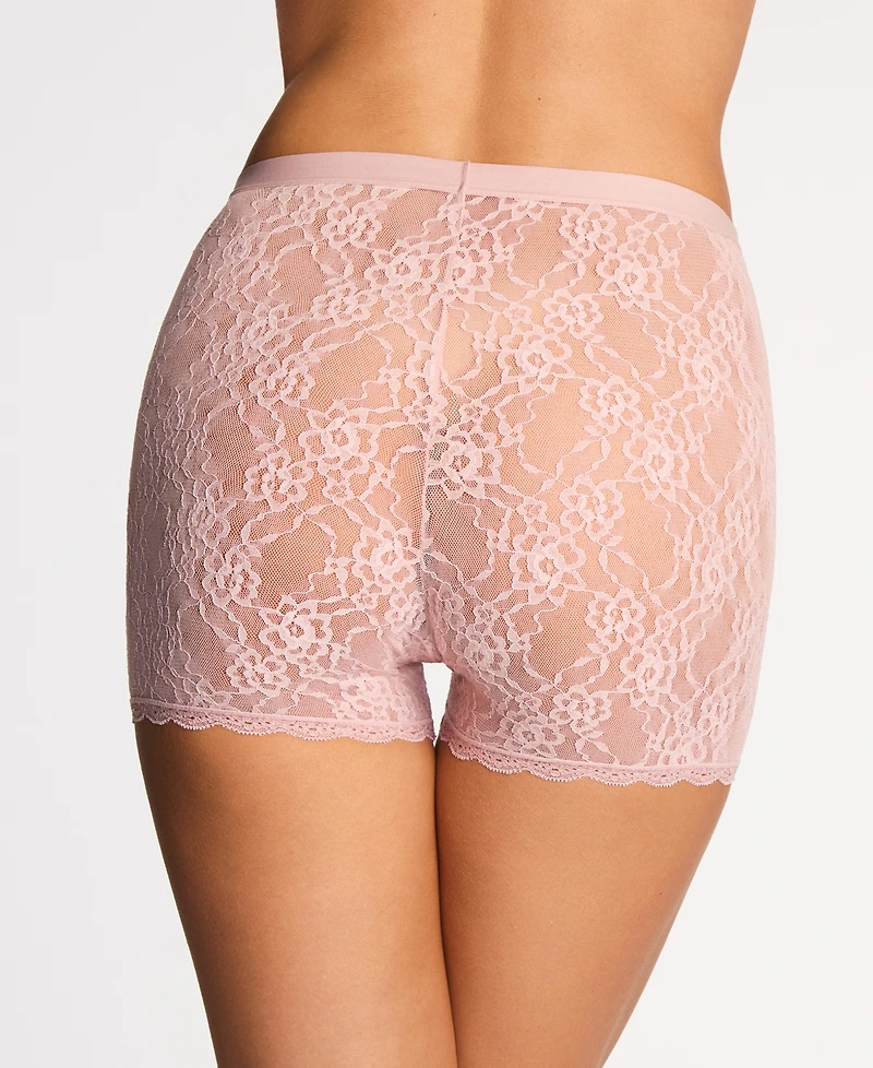 b.tempt'd Women's' by Wacoal Floral Lace Full Coverage Shorty Panties
