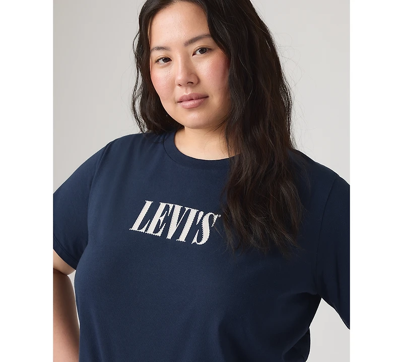 Levi's Trendy Plus Perfect Logo Cotton T-Shirt