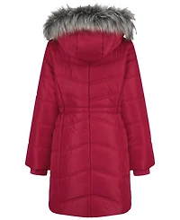 Calvin Klein Girls' 7-16 Aerial Puffer Jacket