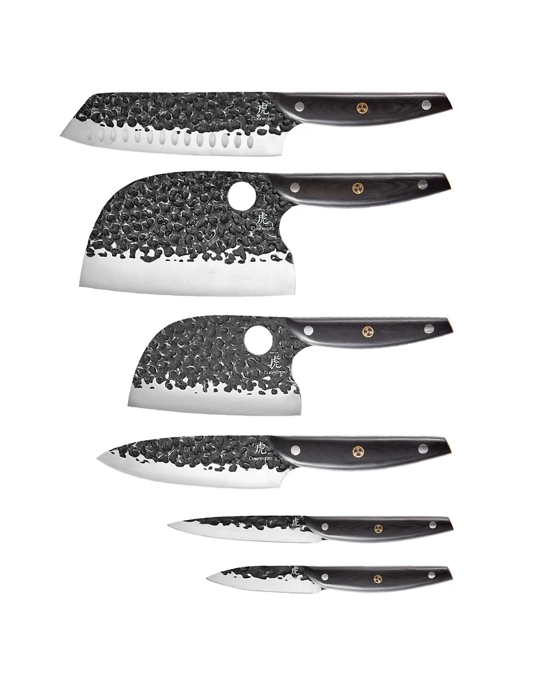 Cuisine::pro 7-Piece Japanese Stainless-Steel Knife Set