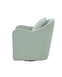 Madison Park Brianne Wide Seat Swivel Arm Chair