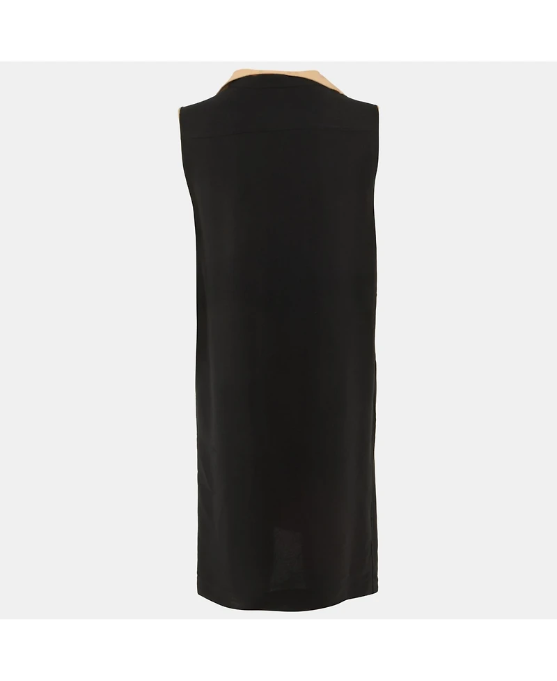 Pre-Owned Chloe Women's Crepe Neck Tie Detail Short Dress