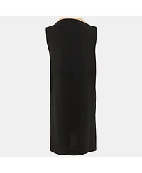 Pre-Owned Chloe Women's Crepe Neck Tie Detail Short Dress