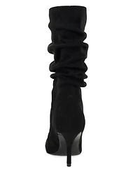 Nine West Women's Murto Ruched Pointed Toe Dress Boots