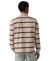 Levi's Men's Union Rugby Long-Sleeve Polo Shirt