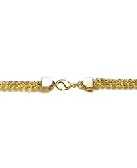 14K Gold Plated or White Mesh Link Bracelet