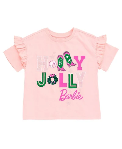 Barbie Girls Logo Pullover T-Shirt