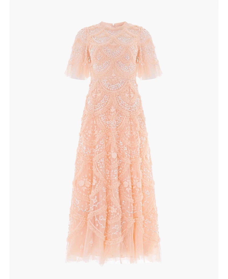 Needle & Thread Women's Carmen Ruffle Maxi Dress
