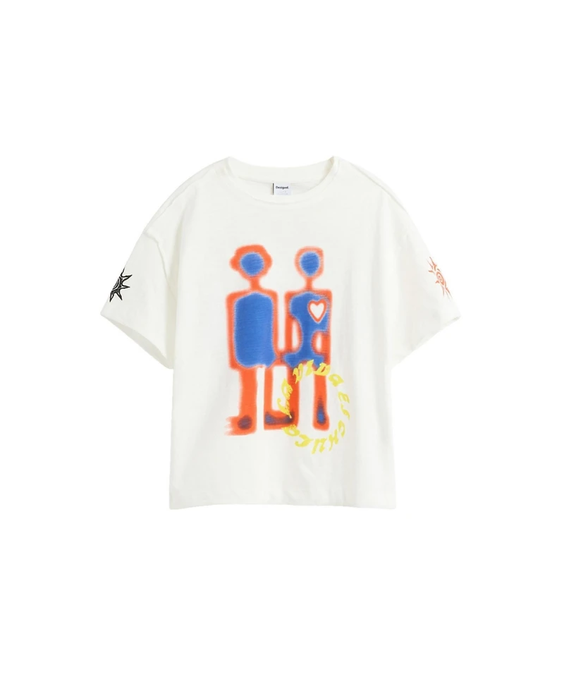 Desigual Boys's (3-14) Printed T-shirt with robots