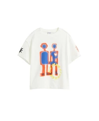 Desigual Boys's (3-14) Printed T-shirt with robots