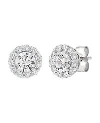 Macy's Igi Certified Lab-Grown Diamond Stud Earrings (2 ct. t.w.) in 14k White Gold