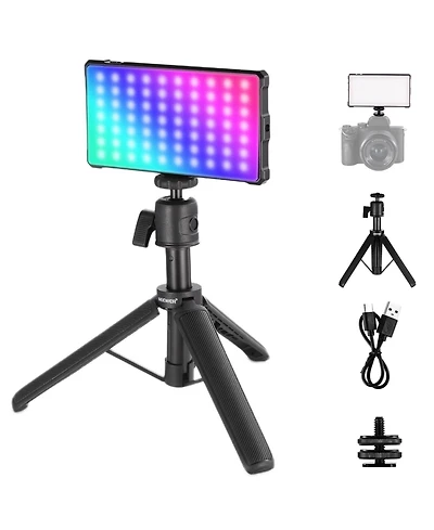 Neewer SL90C Rgb Video Light Desk Tripod Kit