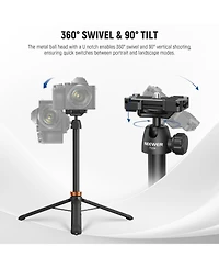Neewer TS04 Remote Control Selfie Stick Tripod Compatible with Select iPhone Models