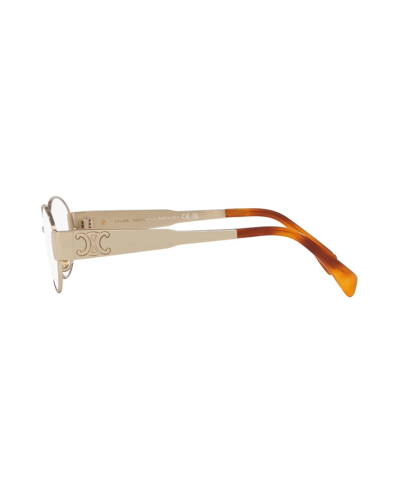 Celine Women's Metal Triomphe Cl50140u Polarized Eyeglasses, CL000462