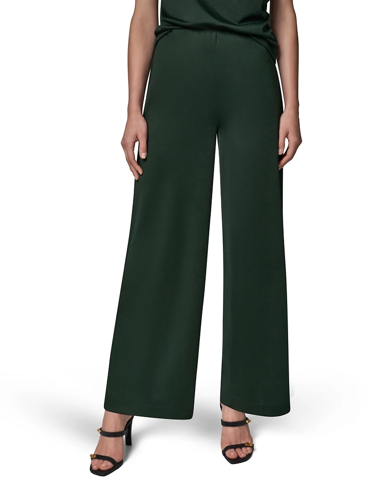 Donna Karan New York Women's Wide-Leg Pull-On Pants
