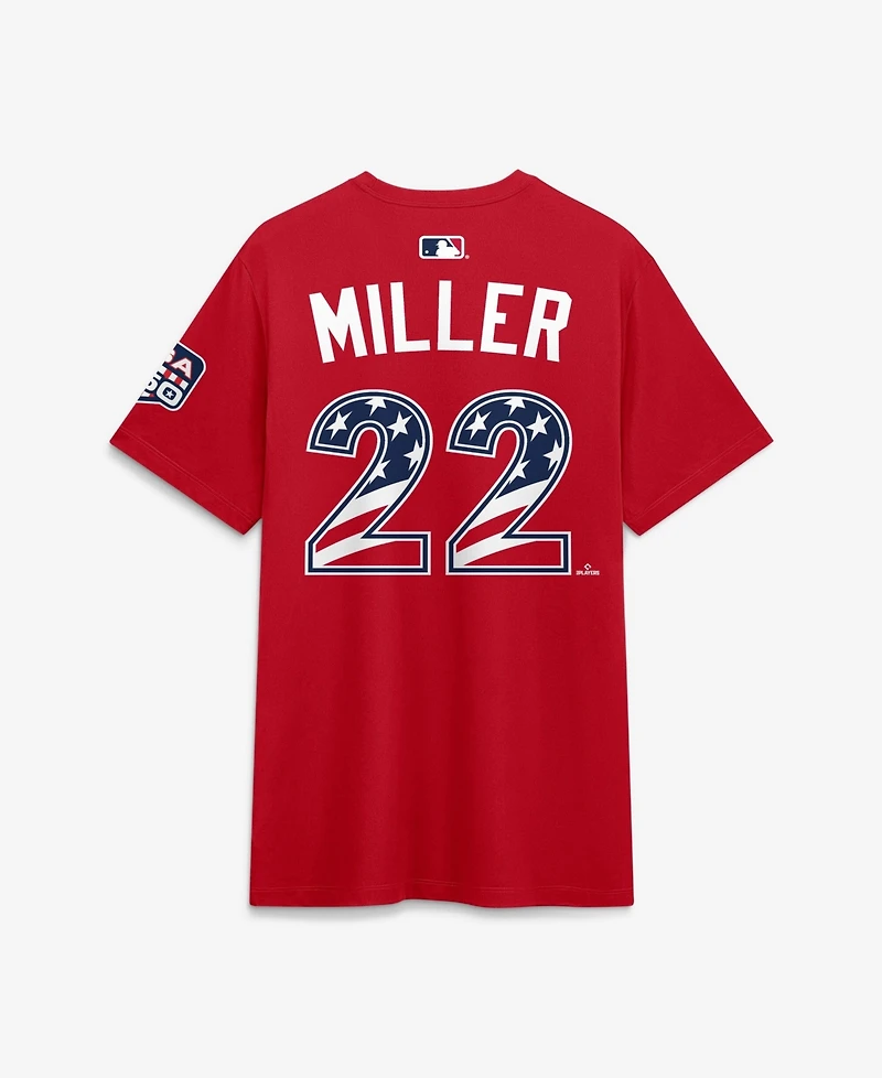 Nike Men's 2026 All-Star Game National League Mason Miller Red Name & Number T-Shirt