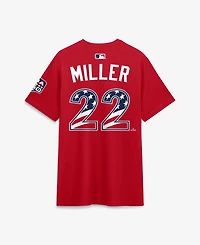 Nike Men's 2026 All-Star Game National League Mason Miller Red Name & Number T-Shirt