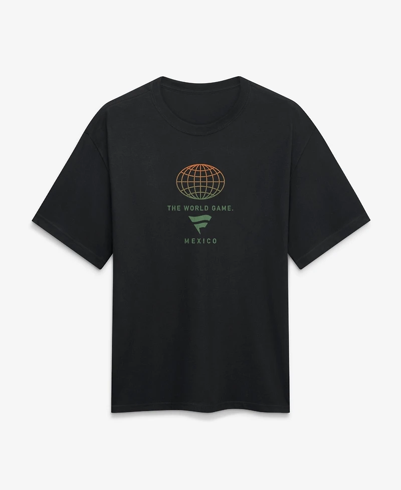 Fanatics Men's Black Mexico Streets Of The World Heavyweight T-Shirt