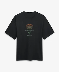 Fanatics Men's Black Mexico Streets Of The World Heavyweight T-Shirt