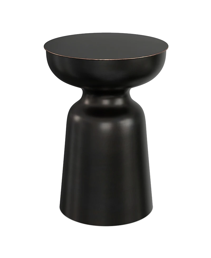 Simpli Home Toby 18" Metal Modern Accent Table