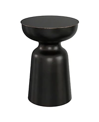 Simpli Home Toby 18" Metal Modern Accent Table