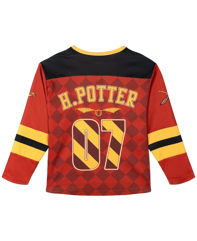 Harry Potter Boys' (5-20) Athletic Long Sleeve Jersey
