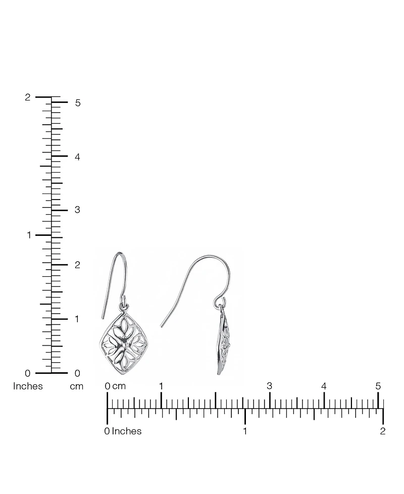 Macy's Filigree Kite Drop Earrings