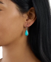 Macy's Turquoise Teardrop Earrings