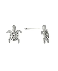 Macy's Cubic Zirconia Turtle Stud Earrings