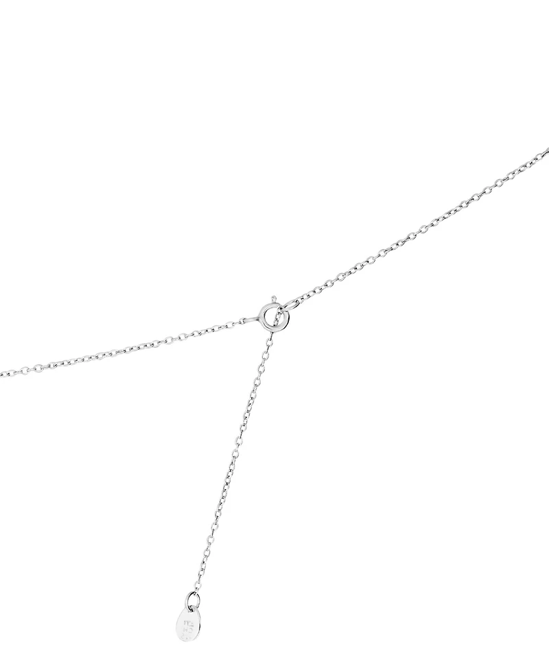 Macy's Double Teardrop Beaded 16" +2" Mirror Y-Necklace