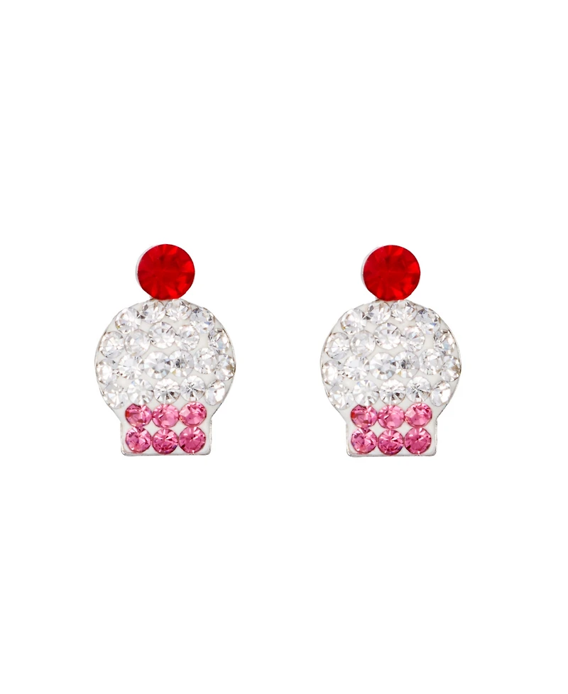 Macy's Crystal Pave Cupcake Stud Earrings