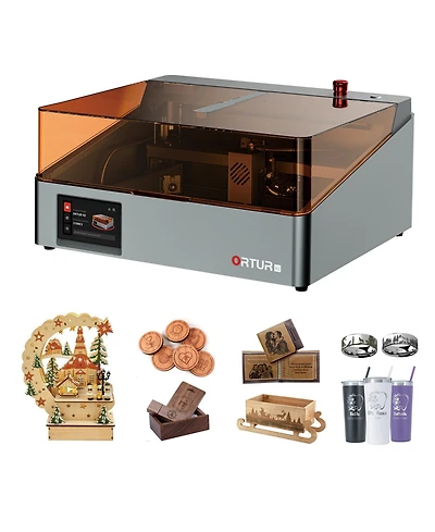 Ltmate Ortur R2 Enclosed 10W Laser Engraver,Smart Camera Positioning,WiFi App Control for Wood,Metal