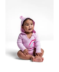 Care Bears Baby Girls ( new born to 24 M ) Cosplay Hooded Creepers