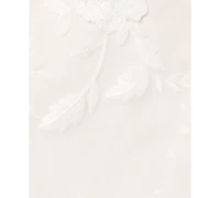 Adrianna Papell Women's Embroidered Ruffle Gown