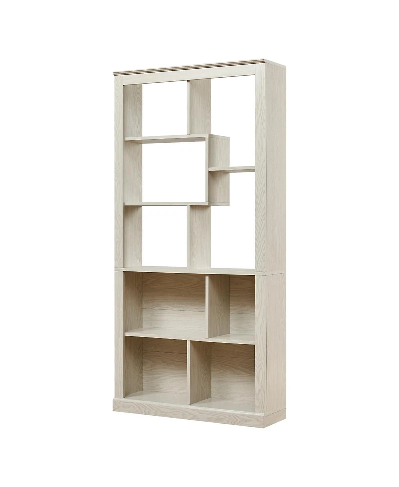 Streamdale Furniture Free Combination Wood Open Bookshelf with Anti-Tip Storage Organizer