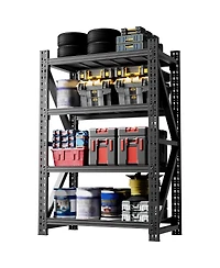 Streamdale Furniture Heavy Duty Adjustable Metal Garage Shelving Unit, 4000LBS Capacity