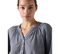 Levi's Women's Reverie Split Neck Blouse