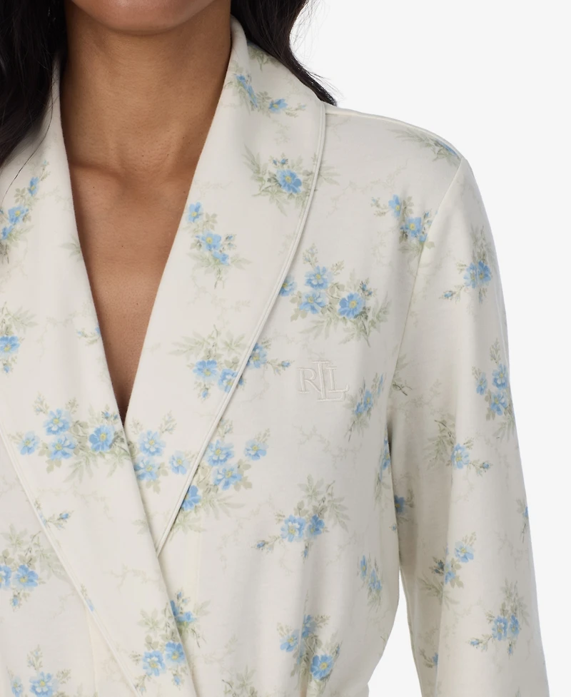 Lauren Ralph Women's Short Shawl Collar Robes