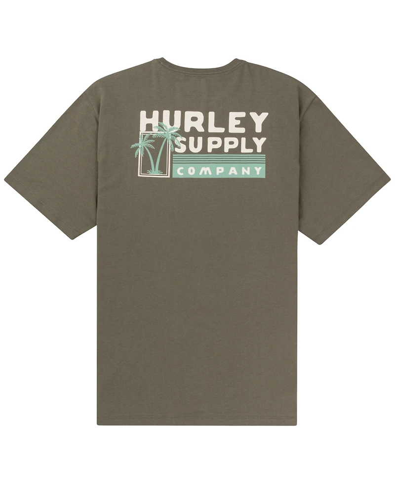 Hurley Men's Logo Artwork Regular-Fit T-Shirt