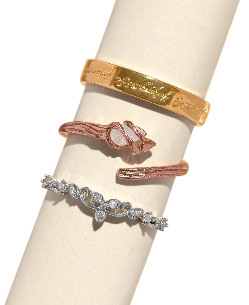 Girls Crew Crystal The Lord of the Rings Elven Ring