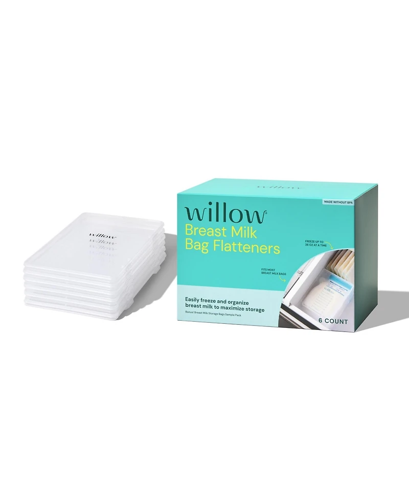 Willow Breast Milk Storage Bag Flatteners