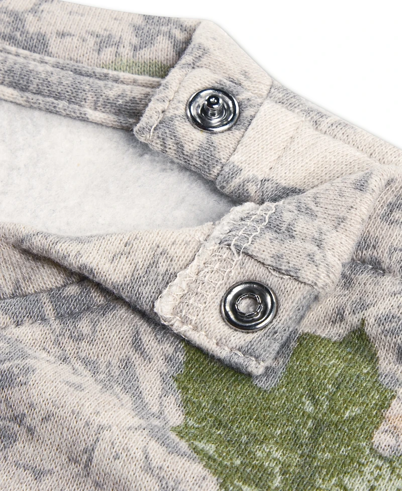 abercrombie kids Baby Boys' Long-Sleeve Sweatshirt and Pants, 2-Piece Set
